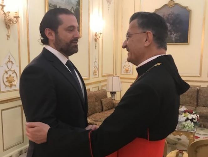 Photos: Rahi currently meeting with Hariri