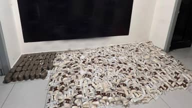 عملية دهم وضبط مليون حبة كبتاغون و47 كلغ من حشيشة الكيف