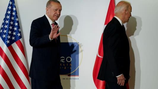 Biden talks F-16s, raises human rights in meeting with Turkey's Erdogan