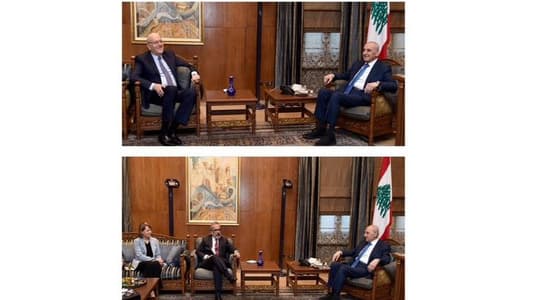 Berri follows up on developments with Mikati, meets Portuguese Foreign Minister