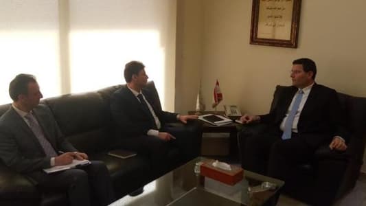 Agriculture Minister meets Syrian Chargé d'Affaires