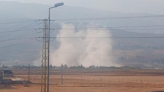 Fire belt over Baalbek: 16 airstrikes in half an hour