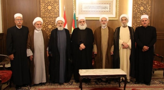 Sheikh Ali Al-Khatib visits Sheikh Akl Abi Al-Muna, discusses current ...