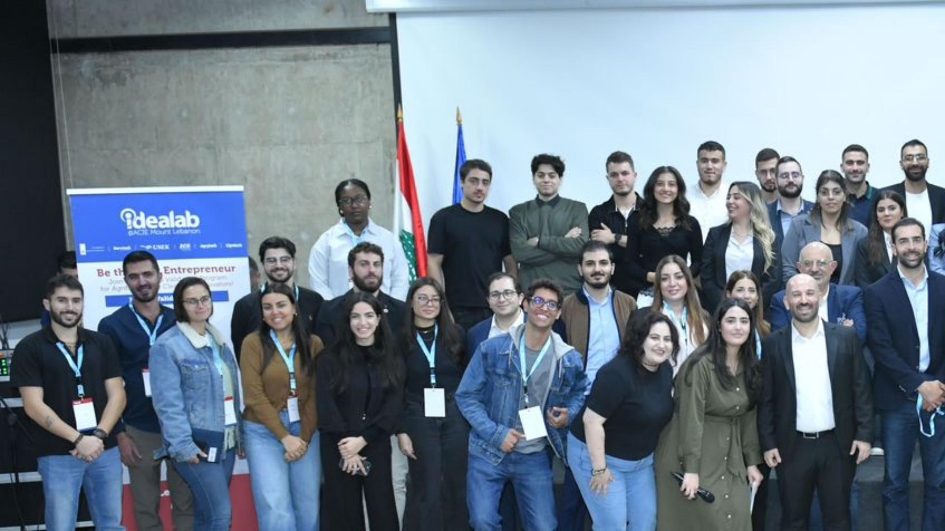 جامعة الروح القدس – الكسليك تختتم برنامج IdeaLab: ثلاث سنوات من الابتكار وريادة الأعمال نحو لبنان أكثر استدامة