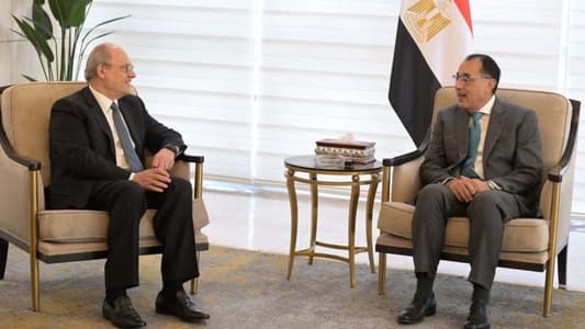 Egyptian PM meets Deputy PM over post-war recovery, cooperation