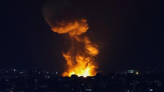 Israeli airstrike just targeted Dahiyeh, Beirut