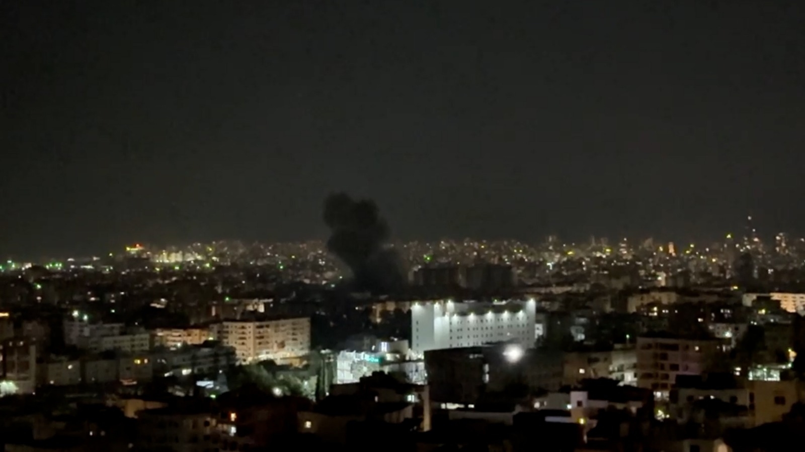 Al-Hadath, according to an Israeli political source: Tel Aviv had previously informed Washington of its intention to carry out an attack in Beirut