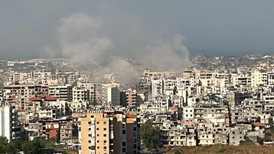 A second Israeli airstrike targeted Dahieh