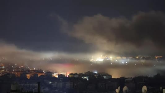 An Israeli airstrike targeted Dahiyeh