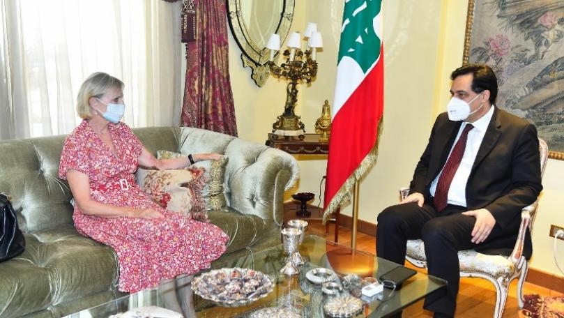 Diab receives Swedish ambassador