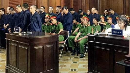 Two South Koreans among 18 sentenced to death in Vietnam drug bust