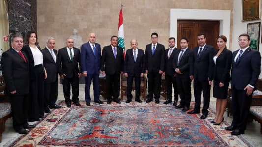 President Aoun meets French envoy in charge of coordinating international aid to Lebanon, stresses need to complete negotiations with IMF