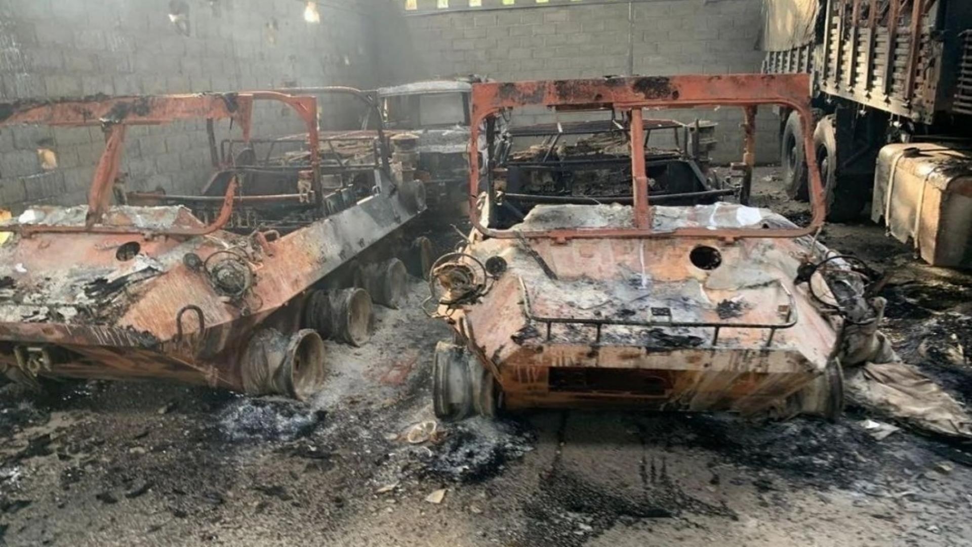 بالصّور: آثار الضربات على مقرّ مادورو قبل اعتقاله