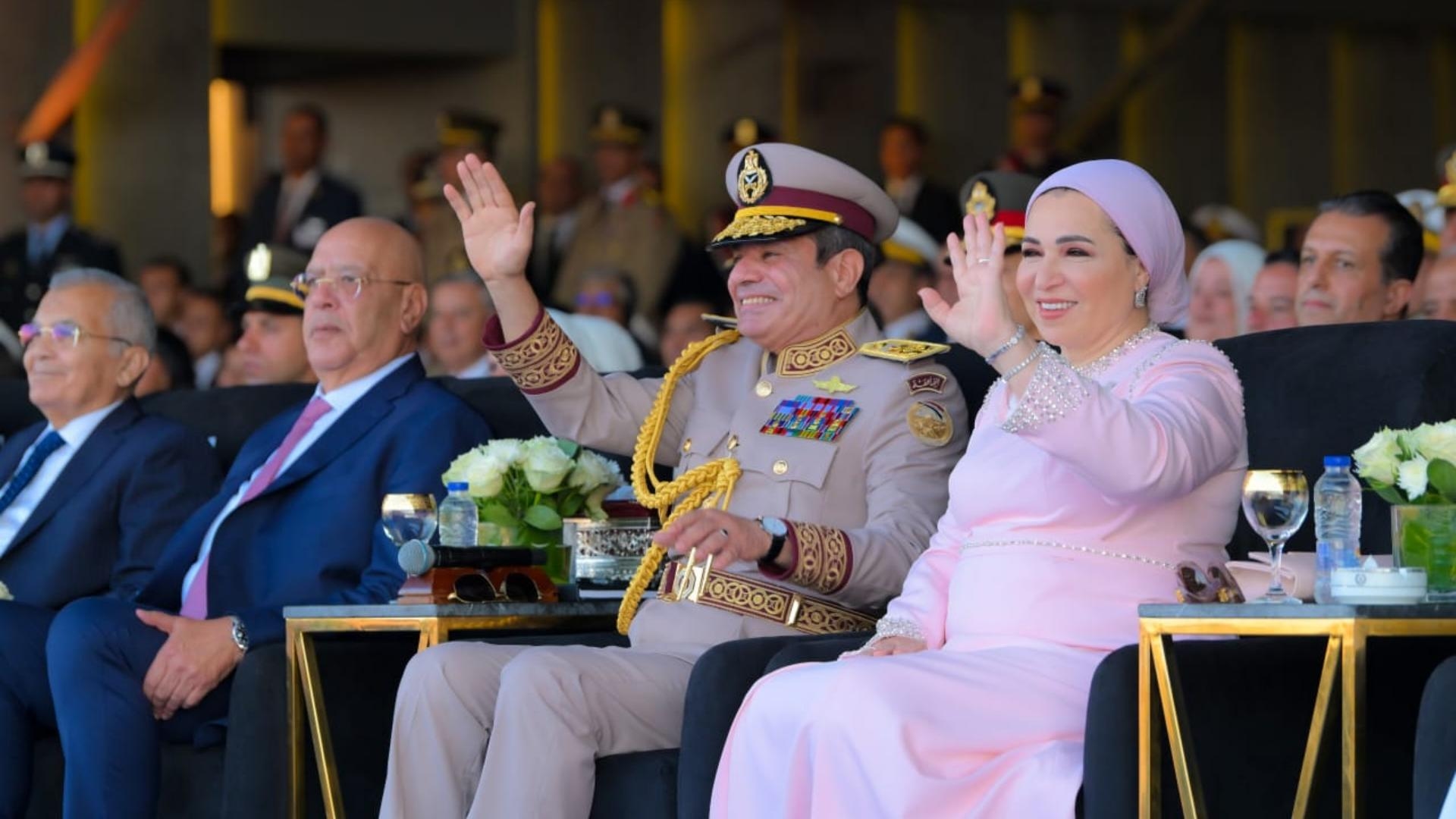 السيسي يشهد احتفالية افتتاح القيادة الاستراتيجية للدولة بالعاصمة الجديدة