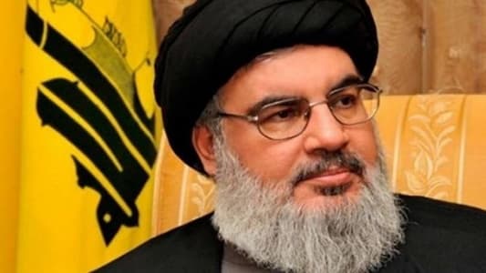 Nasrallah extends condolences for former Prime Minister Salim Hoss: He was a symbol of resistance, integrity, and patriotism