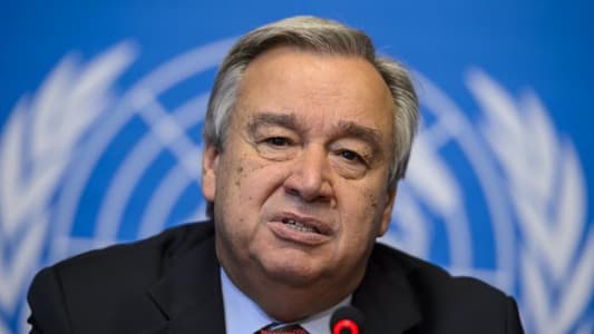 Guterres: The United Nations will continue to stand in solidarity with the Palestinians and their right to live in peace, security, and dignity