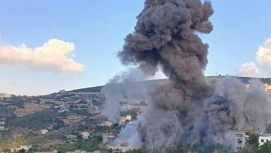 NNA: Israeli airstrike targeted Aaitit in Tyre