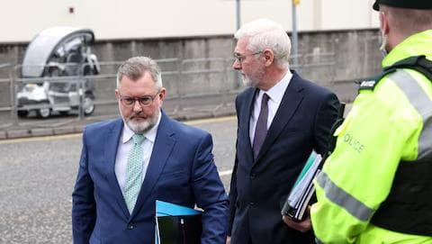 Northern Ireland's Donaldson pleads not guilty to historical sex offences