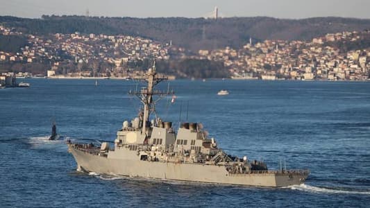 Russian military tracks U.S. guided missile destroyer in Black Sea