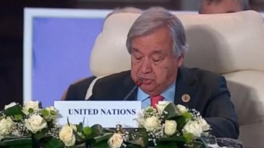 United Nations Secretary-General Antonio Guterres: The crisis of the Palestinian people must be resolved because their cause is just