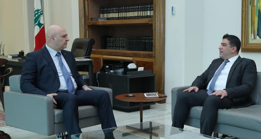 President Aoun discusses Lebanese-Syrian relations with Lebanese envoy in Damascus