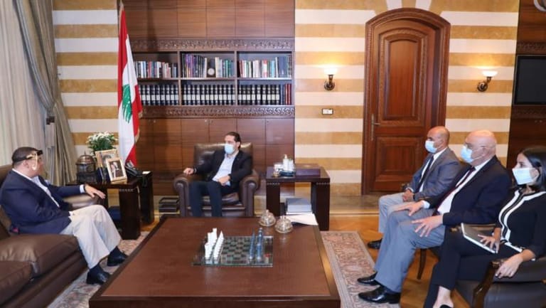 الحريري بحث مع السفير المصري في الأوضاع العامة