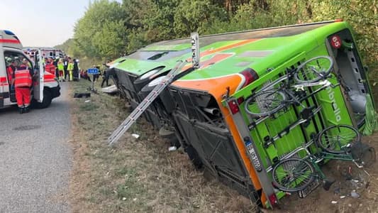 Several dead in German motorway bus accident