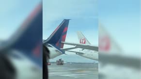 Watch: Two Planes 'Crash' at Airport