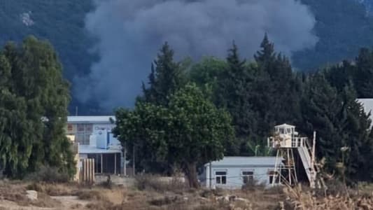 Photo: Israeli enemy aircraft conducted an airstrike targeting the town of Aaziyyeh in Tyre