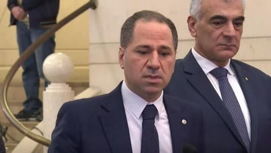 Samy Gemayel: I don't think anyone wants to form a government without the Shiite component, and "now, if they want to grant it confidence or not, it's up to them"