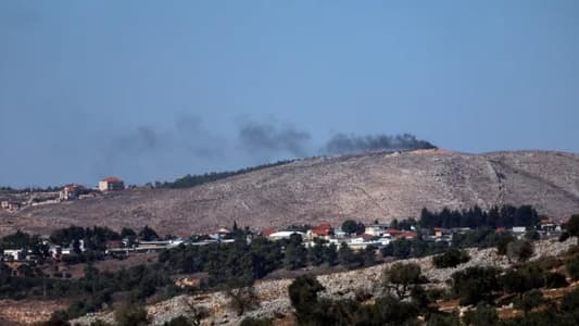 Hezbollah targets the Israeli site of Bayad Blida off the central sector of southern Lebanon