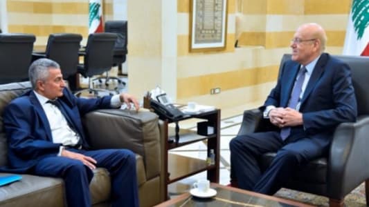 Mikati, Finance Minister agree over timely payment of civil servants' salaries