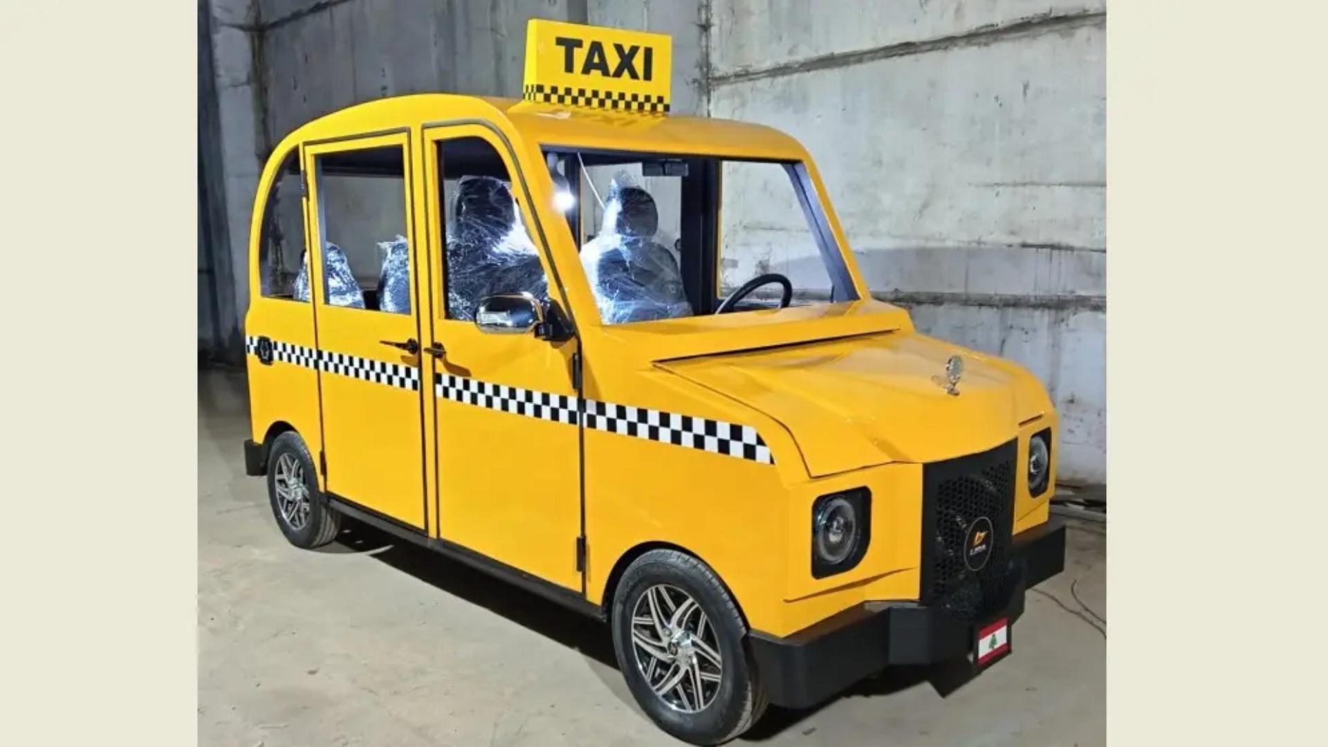 أوّل "تاكسي ذكي" كهربائي.. صُنع في لبنان!