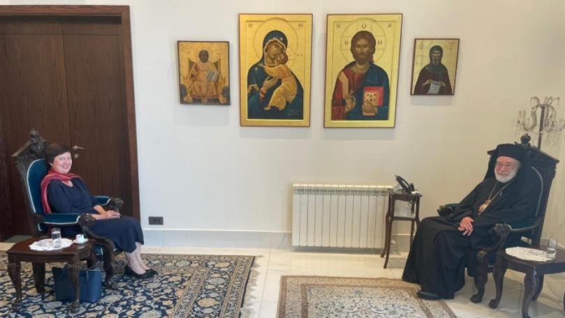 Archbishop Audi tackles current situation with UN’s Wronecka