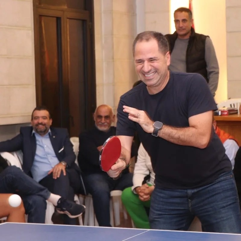 بالصور: سامي الجميل الرياضي