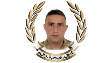 قيادة الجيش تنعى المعاون الأول الشهيد عباس حسن قاسم