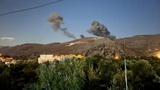 NNA: An Israeli airstrike targeted the town of Sir El Gharbiyeh in Nabatieh