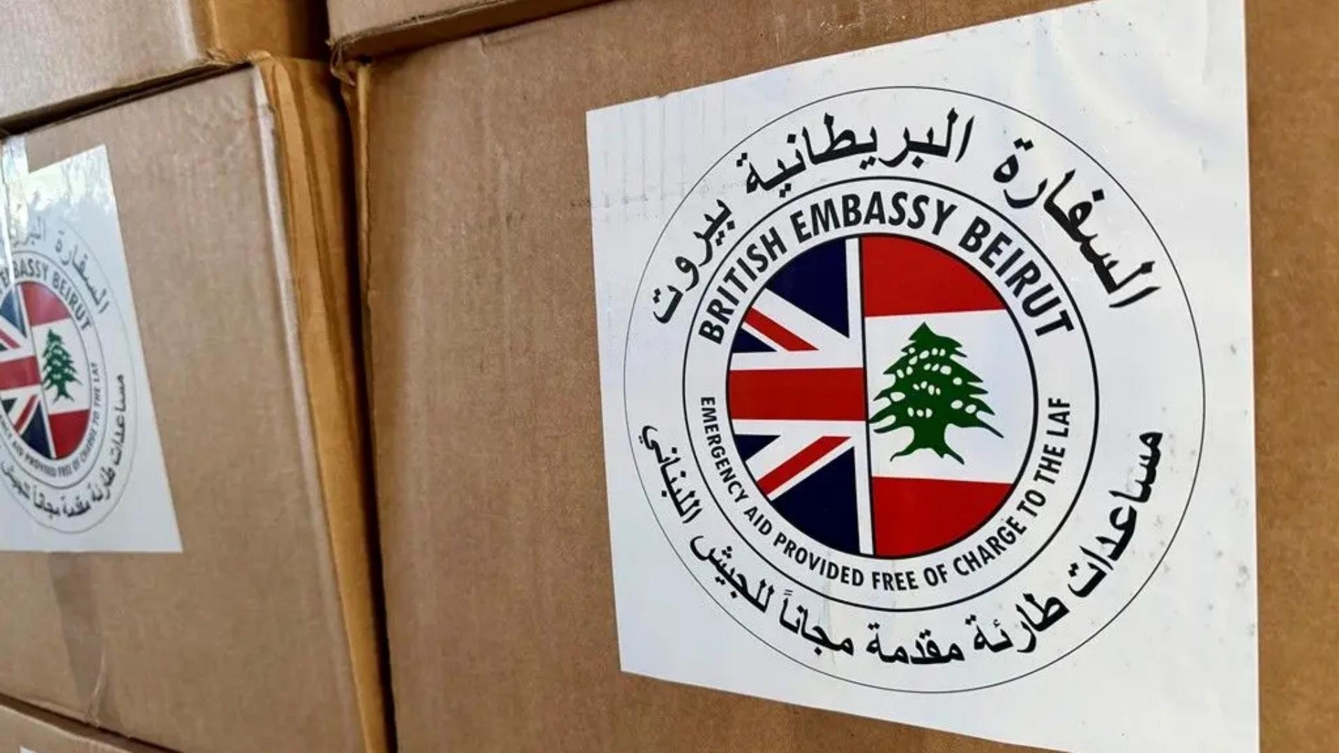 دعم بريطانيّ لعائلات الجيش اللبنانيّ النازحة