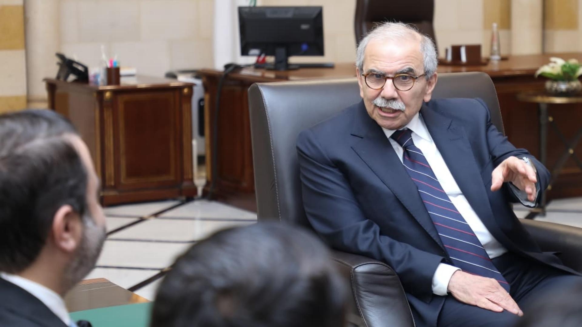 Photos: Inside Salam’s Meeting with Shaibani