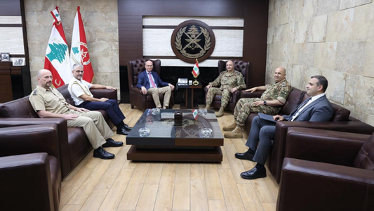 Army chief broaches means of cooperation with German ambassador