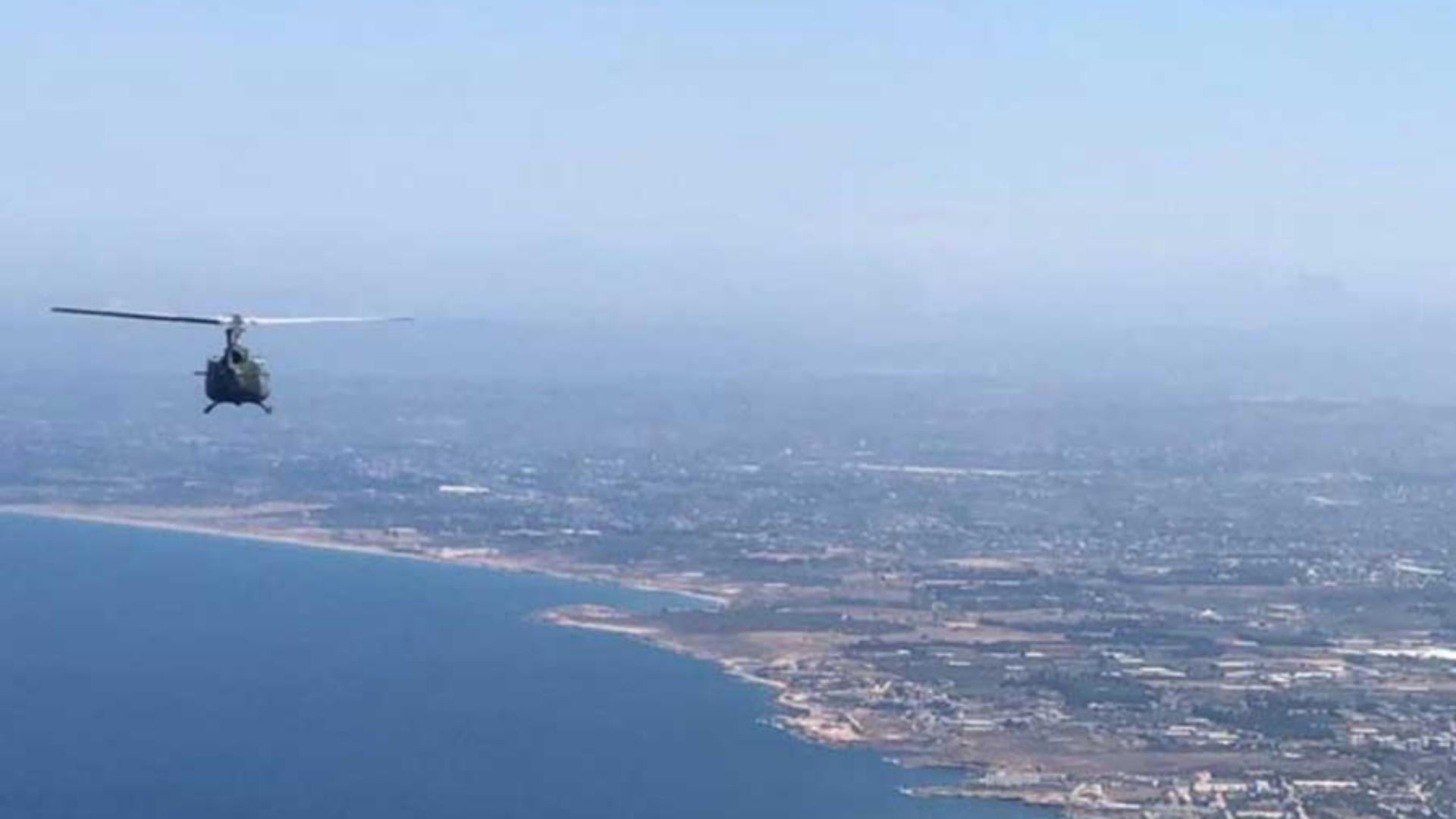 طوافتان للجيش تشاركان في إخماد حرائق في ريف اللاذقية