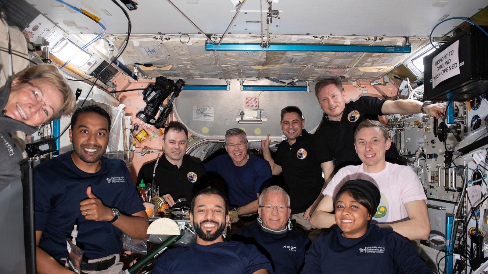 Private Flight with 2 Saudi Astronauts Returns From Space Station