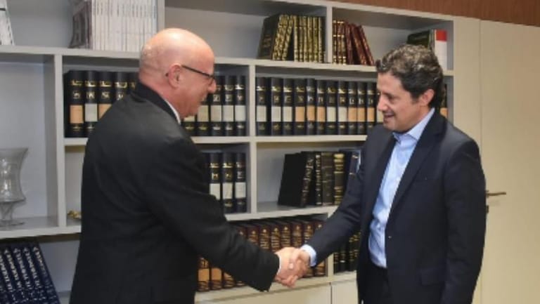 Makary discusses joint issues with Arab League’s Khattabi