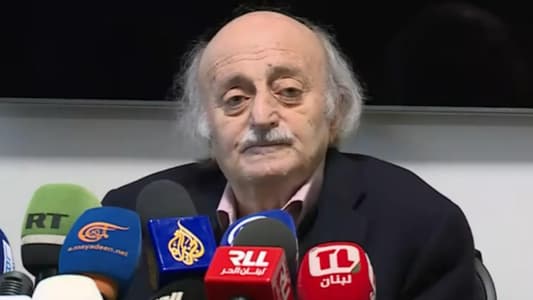 Former leader of the Progressive Socialist Party Walid Jumblatt in a press conference: I will visit Damascus again to tell everyone that Damascus is the capital of Syria, and I have requested an appointment to meet with al-Sharaa