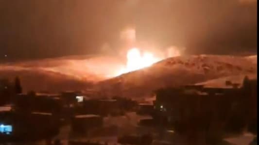 Watch: Heavy airstrike targets Khraibeh