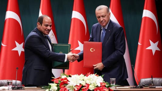 Egypt's Sisi makes first presidential visit to Turkey in 12 years