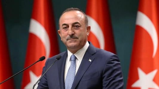 Cavusoglu leaves Beirut