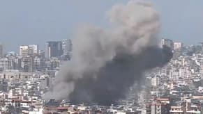 Watch: Heavy Airstrike on Haret Hreik