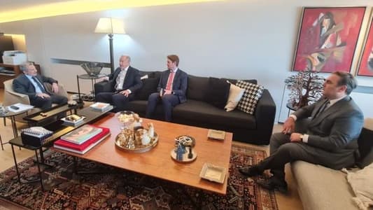 Bassil broaches post-war developments with Australian, Swedish Ambassadors