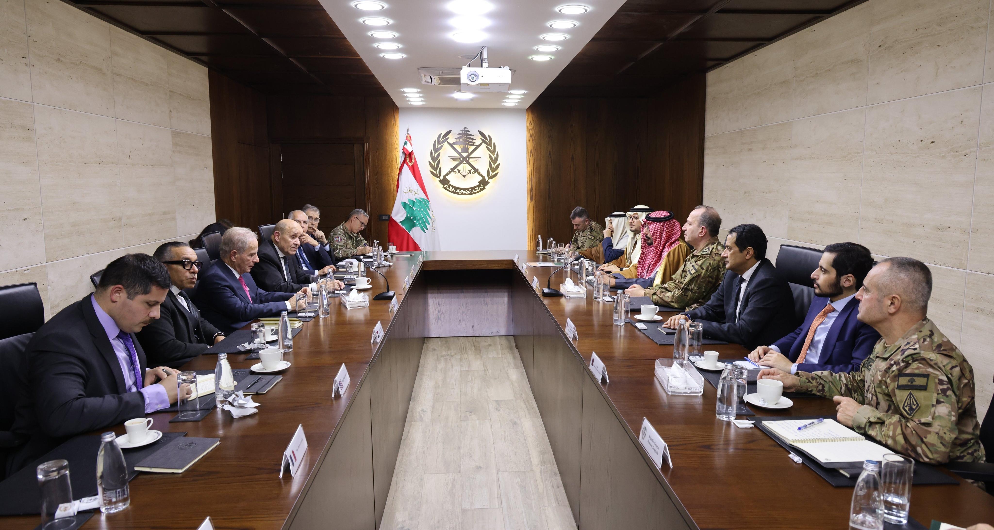 بن فرحان في بيروت: ترحيب سعوديّ بخطة الجيش شمال الليطاني وجنوبه